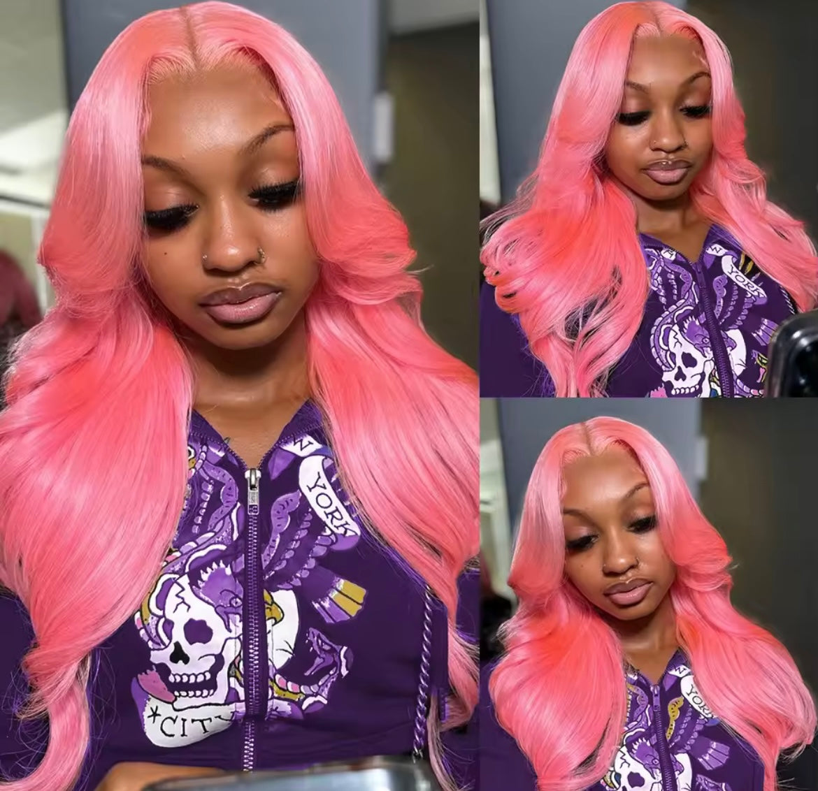 99J Colored Lace Frontal Human Hair Wigs Straight Burgundy 13x4 Transparent Full Lace Frontal Wig