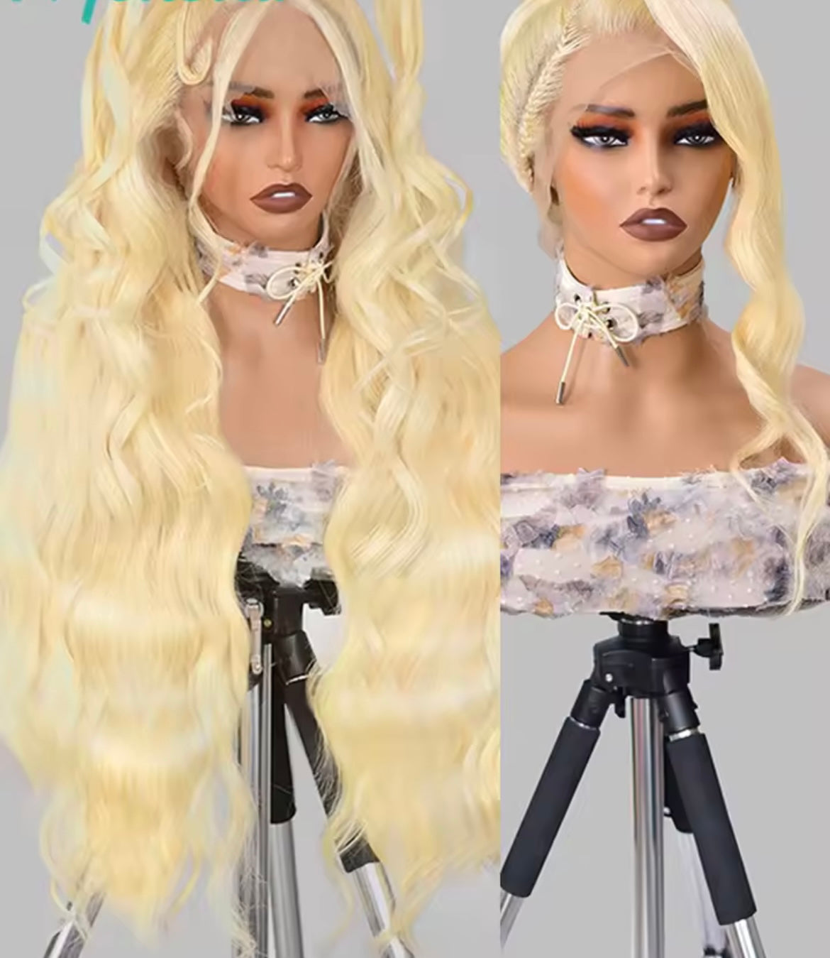 13x4 13x6 360 HD Transparent 613 Lace Frontal Wig Honey Blonde Color Brazilian Raw Body Wave Lace Wig for Stylish Look