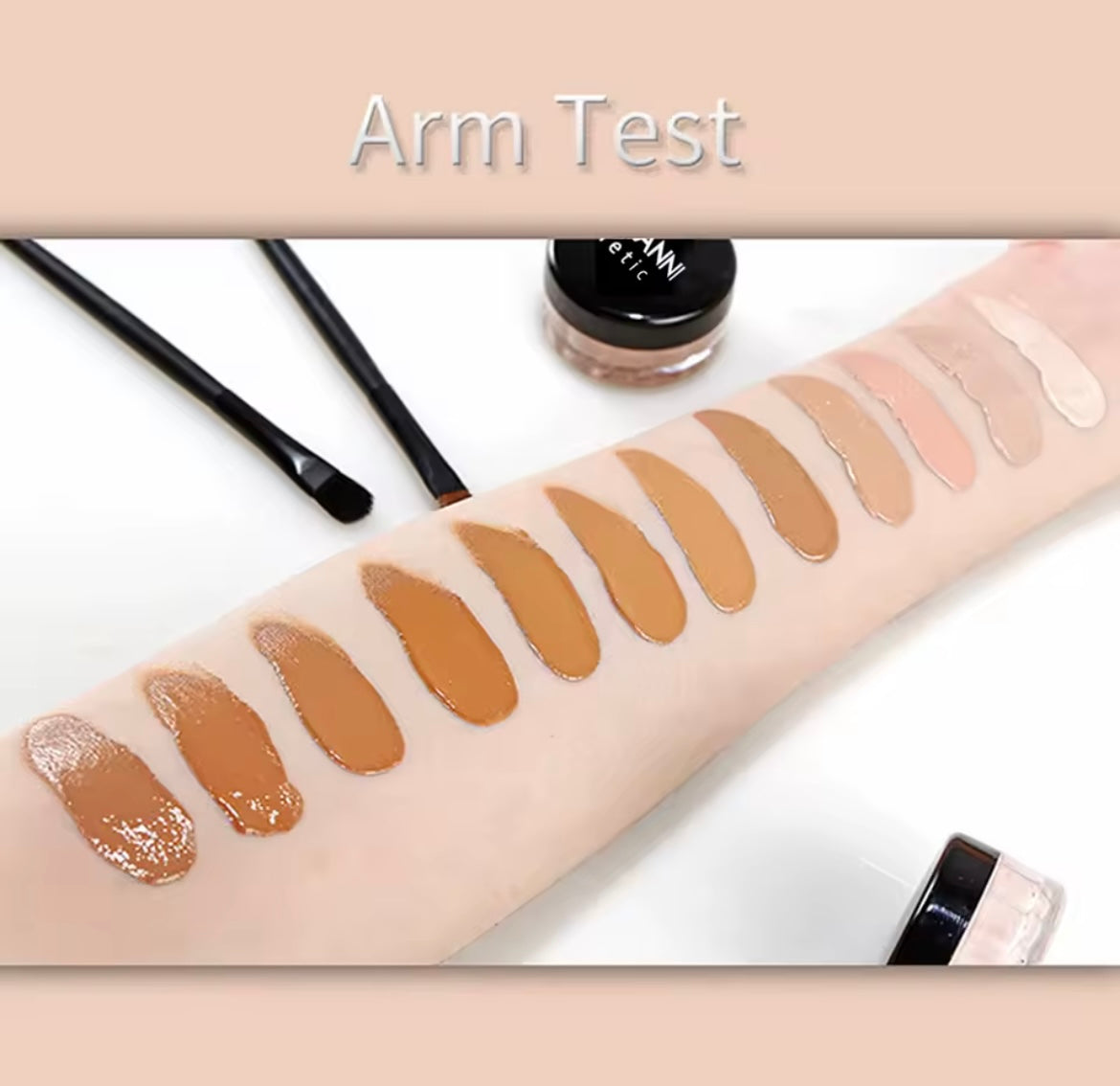 Langmanni concealer Repairing Cream Moisturizing and brightening skin tone lasting and smooth