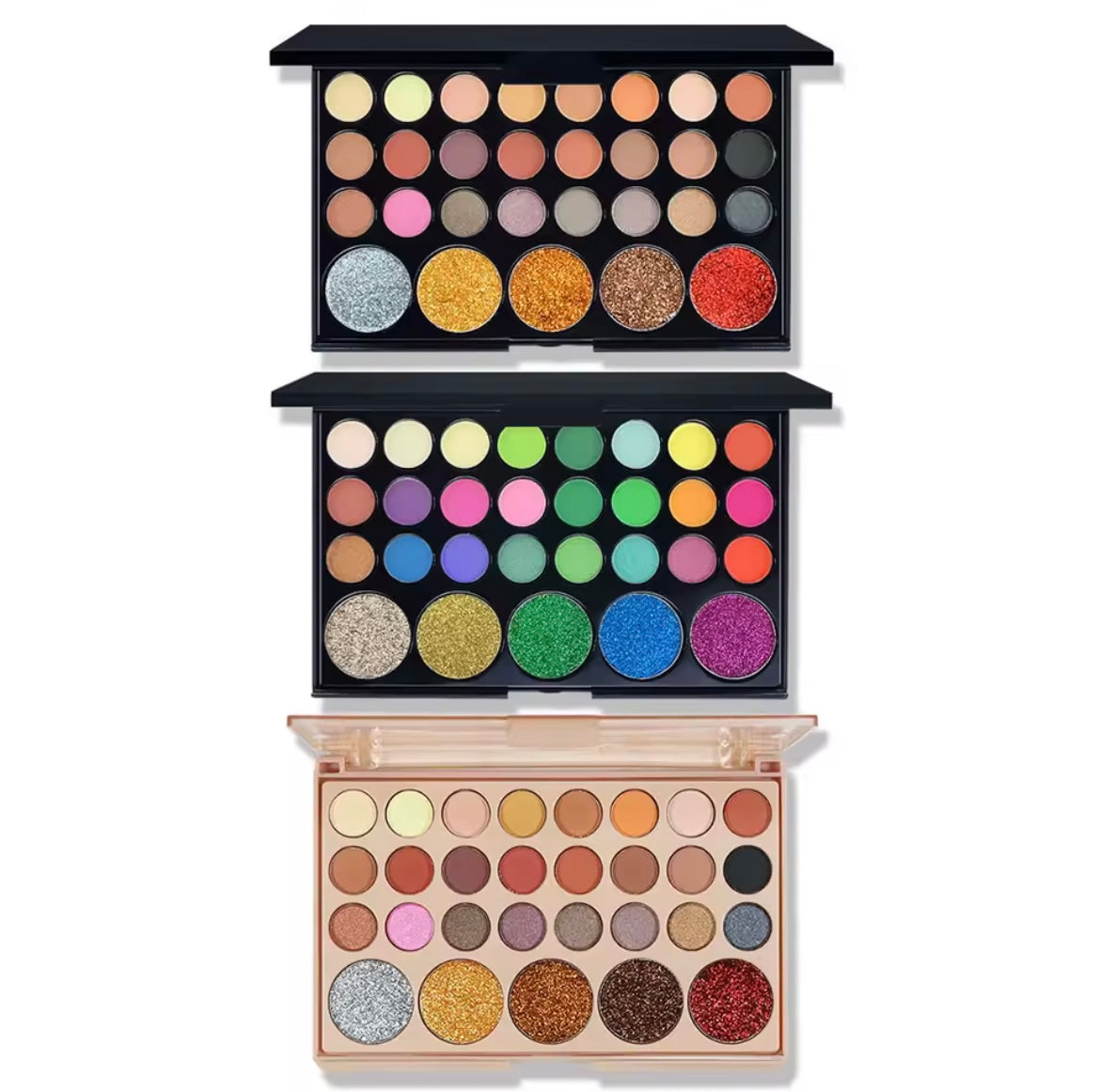 POPFEEL 29-Color Eyeshadow Palette – Versatile Makeup Set with Glitter, Shimmer, and Ma