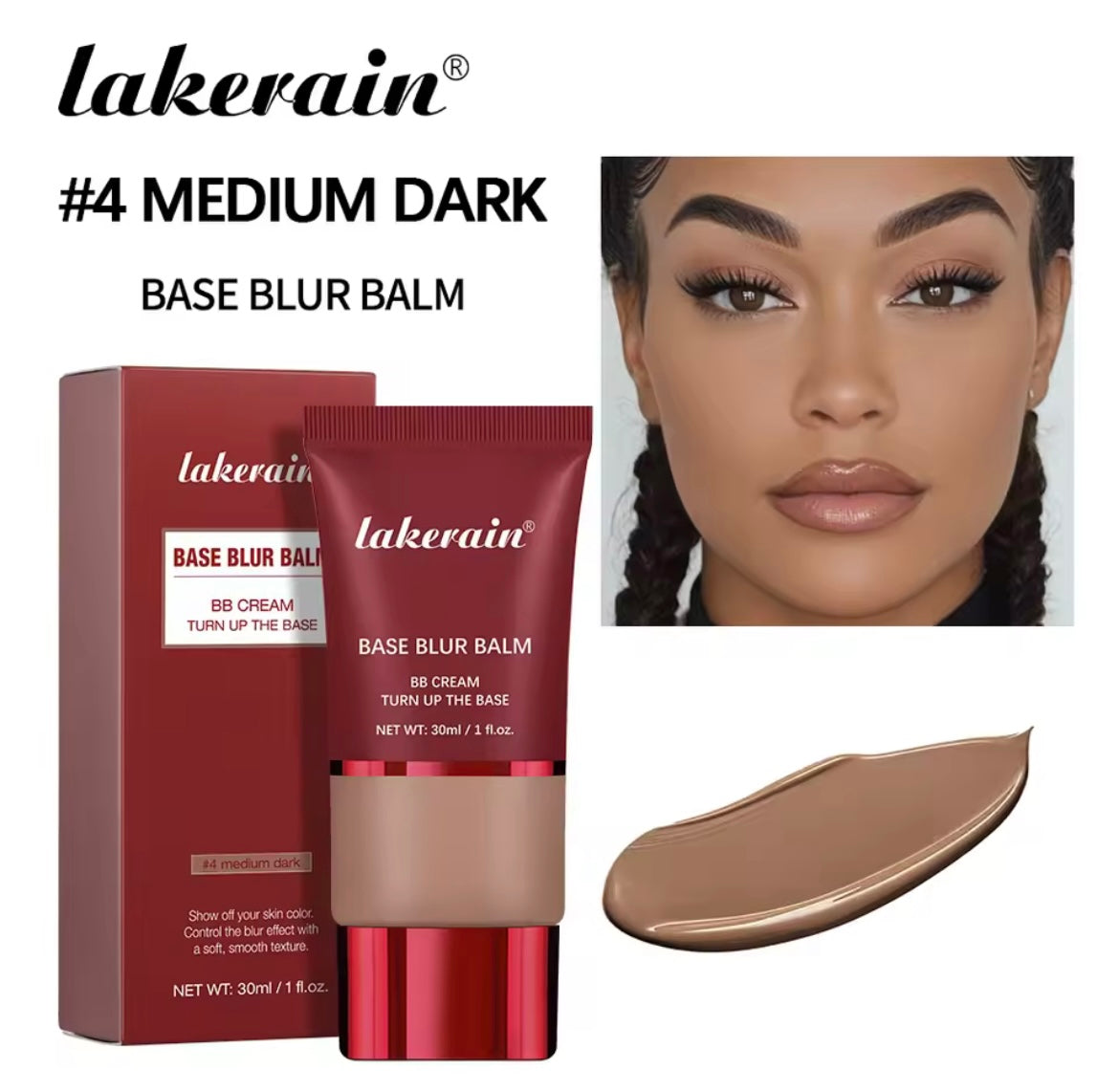 TURN UP THE BASE BLURRING FOUNDATION Face Long Lasting control oil Foundation