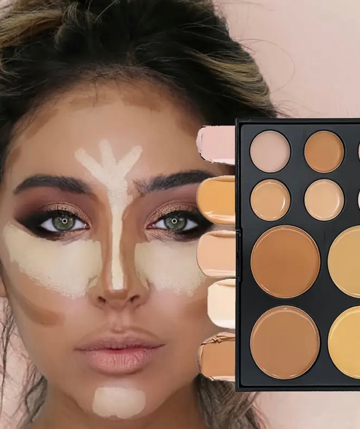 Luxurious Setting Powder, Long-Lasting Loose Powder, Creates a Smooth, Flawless Finish, Oil-Controlling Matte Finish, Long-Lasting, Waterproof, Non-Clumpy Formula, Suitable for All Light Beige Tones, Illuminates, Contours - Perfect Everyday Look