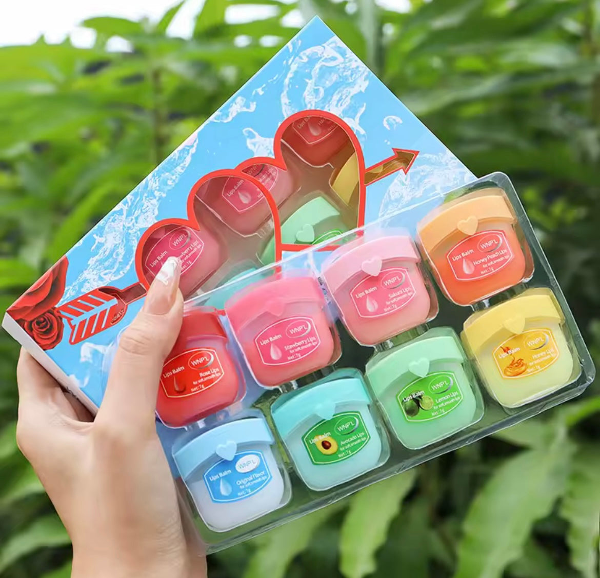 New 4/6/8pcs Moisturizing Lip Balm Sets Lipstick Makeup Natural Plant Base Moisturizer Lip Ba