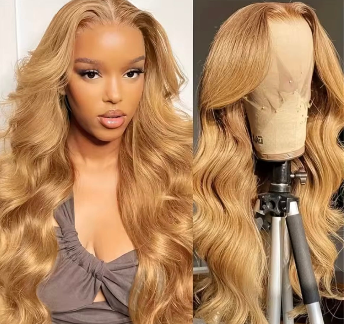 Straight Human Hair Wigs With Bang Full Machine Made Wigs 30 34 inch Natural Color Wig 3x1 Lace Front