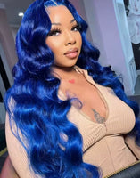 Straight Human Hair Wigs With Bang Full Machine Made Wigs 30 34 inch Natural Color Wig 3x1 Lace Front