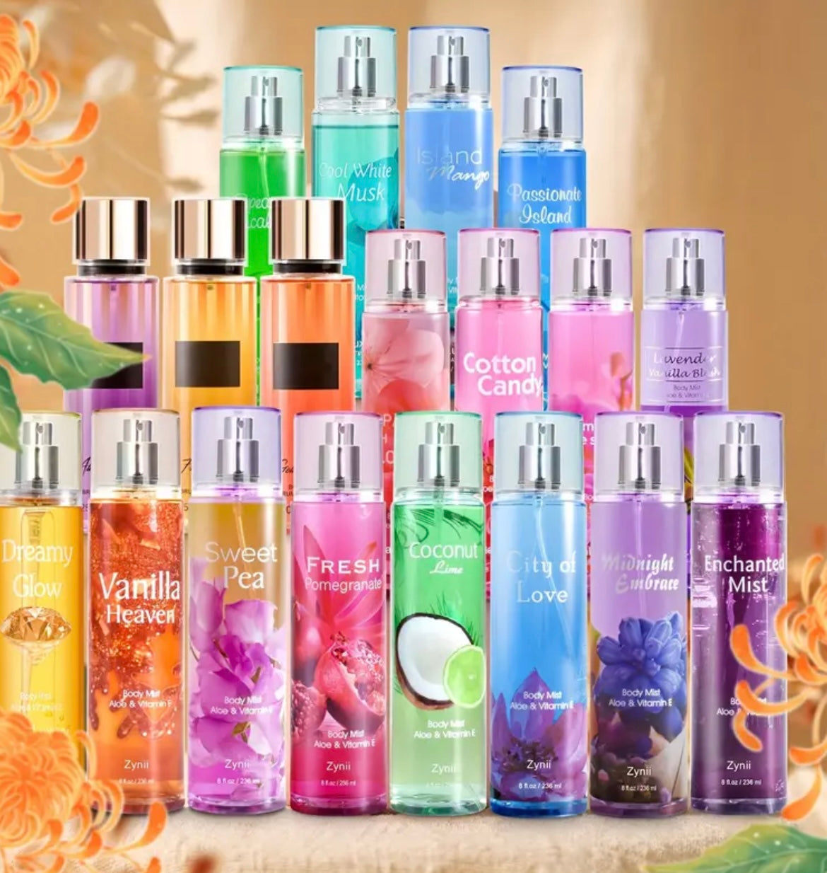 16 Flavors Women'S Hair And Body Fragrance Mist - 3/8 Oz, Women'S Perfume, Lasting 6-8 Hours, Must-have For, Suitable For Daily Use Or Dating, A Surprise Gift Designed For, A Gift To Receive Every Day, Pheromone Perfume, Fashion Item, Birthday GIFTS