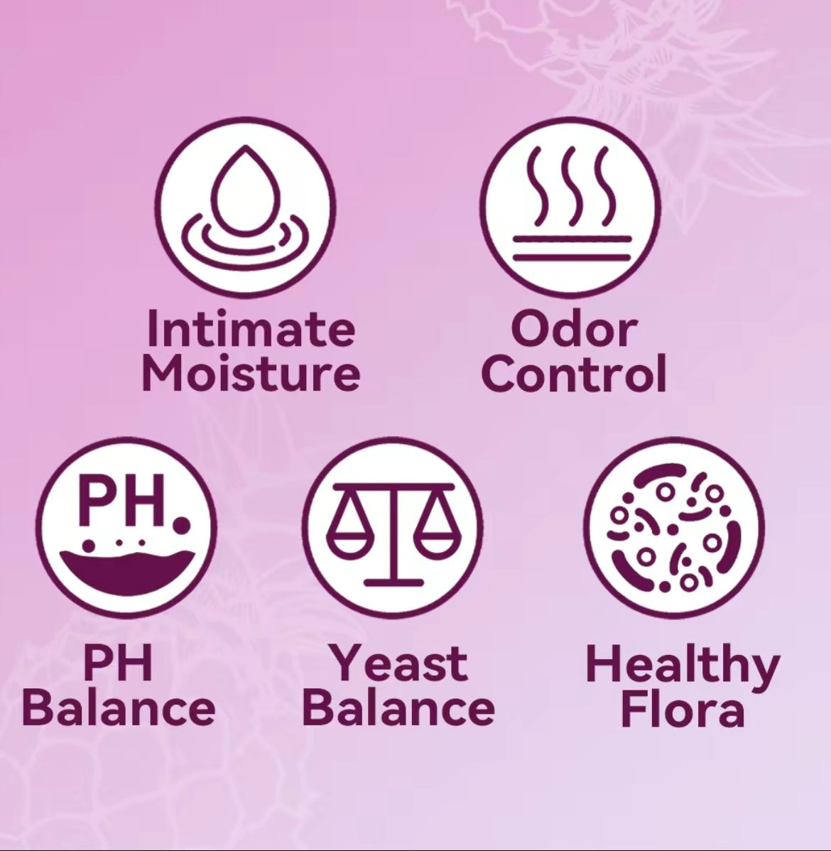 Women’s probiotics Gummies-pineapple flavored supports ph balance and dryness relief