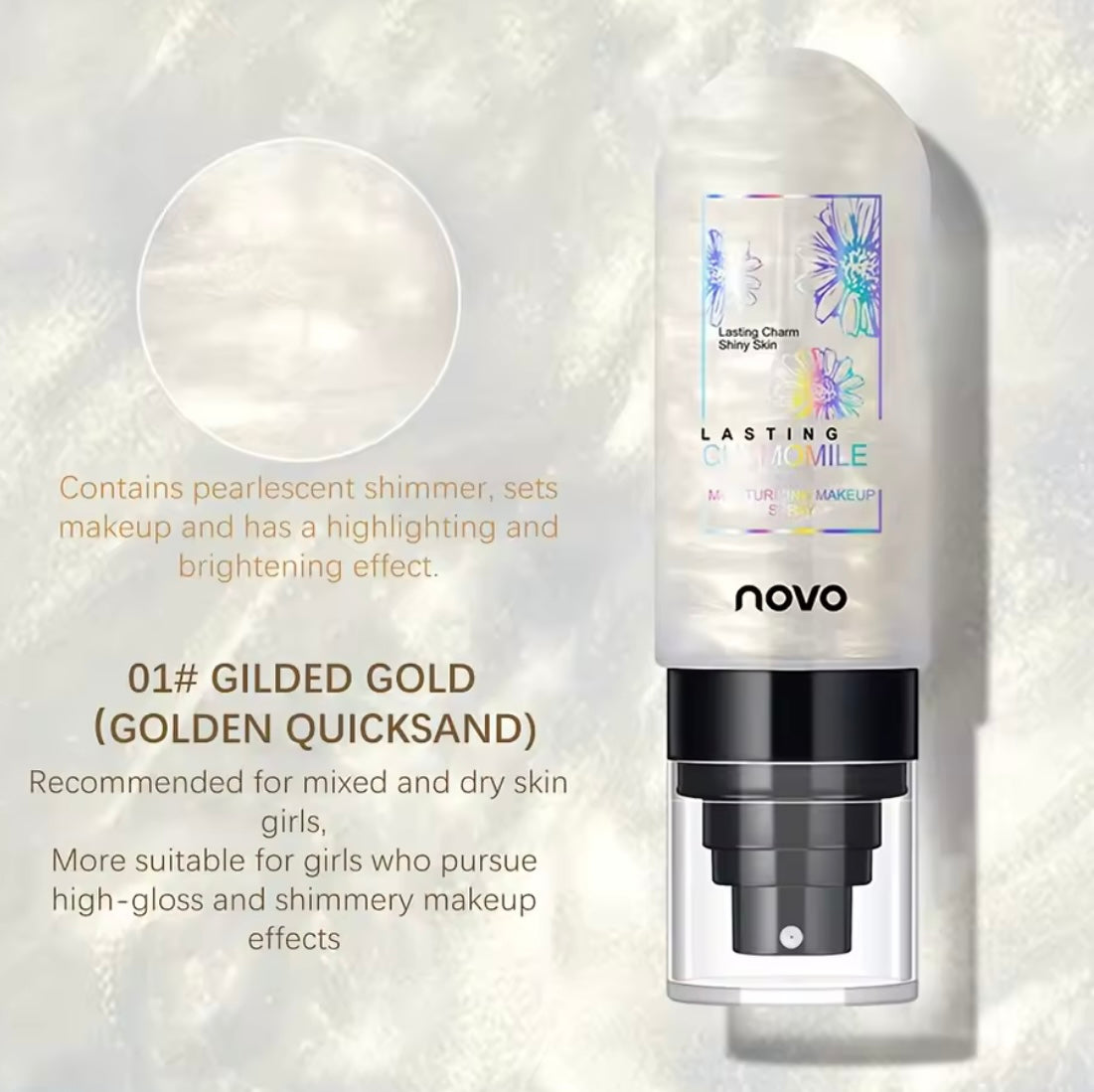 2pcs Long-Lasting Makeup Setting Spray - Matte Finish, Oil Control, 12H Lock Makeu