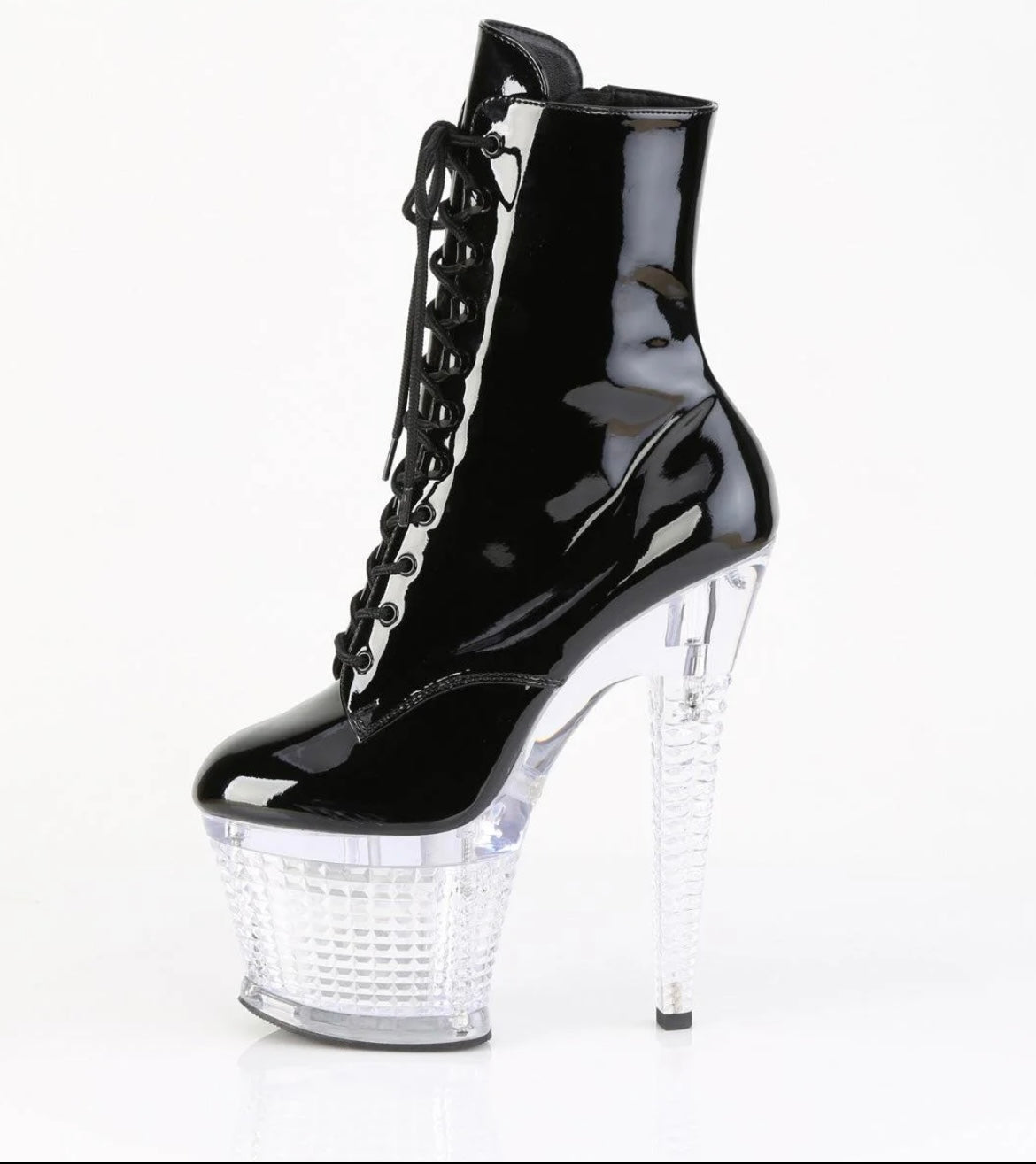 Flash dance Light up LED Charging Boots