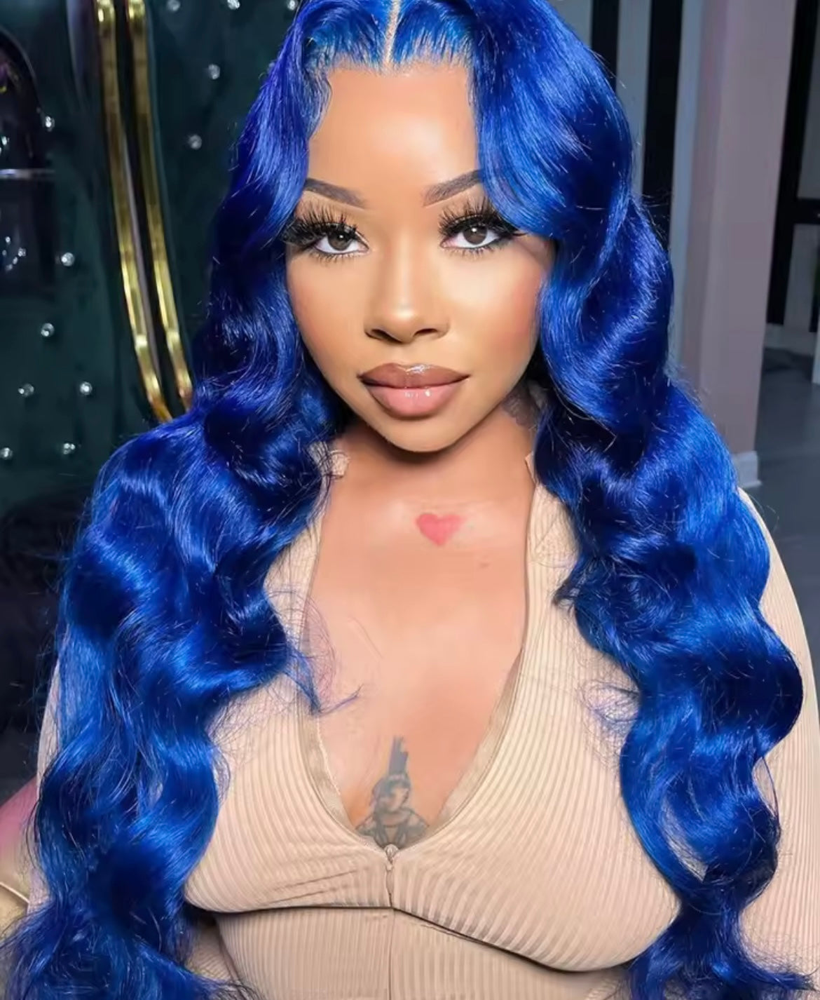 Straight Human Hair Wigs With Bang Full Machine Made Wigs 30 34 inch Natural Color Wig 3x1 Lace Front