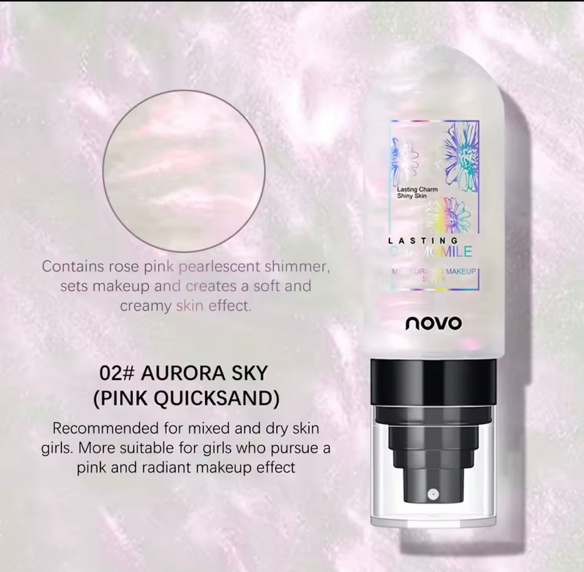 2pcs Long-Lasting Makeup Setting Spray - Matte Finish, Oil Control, 12H Lock Makeu