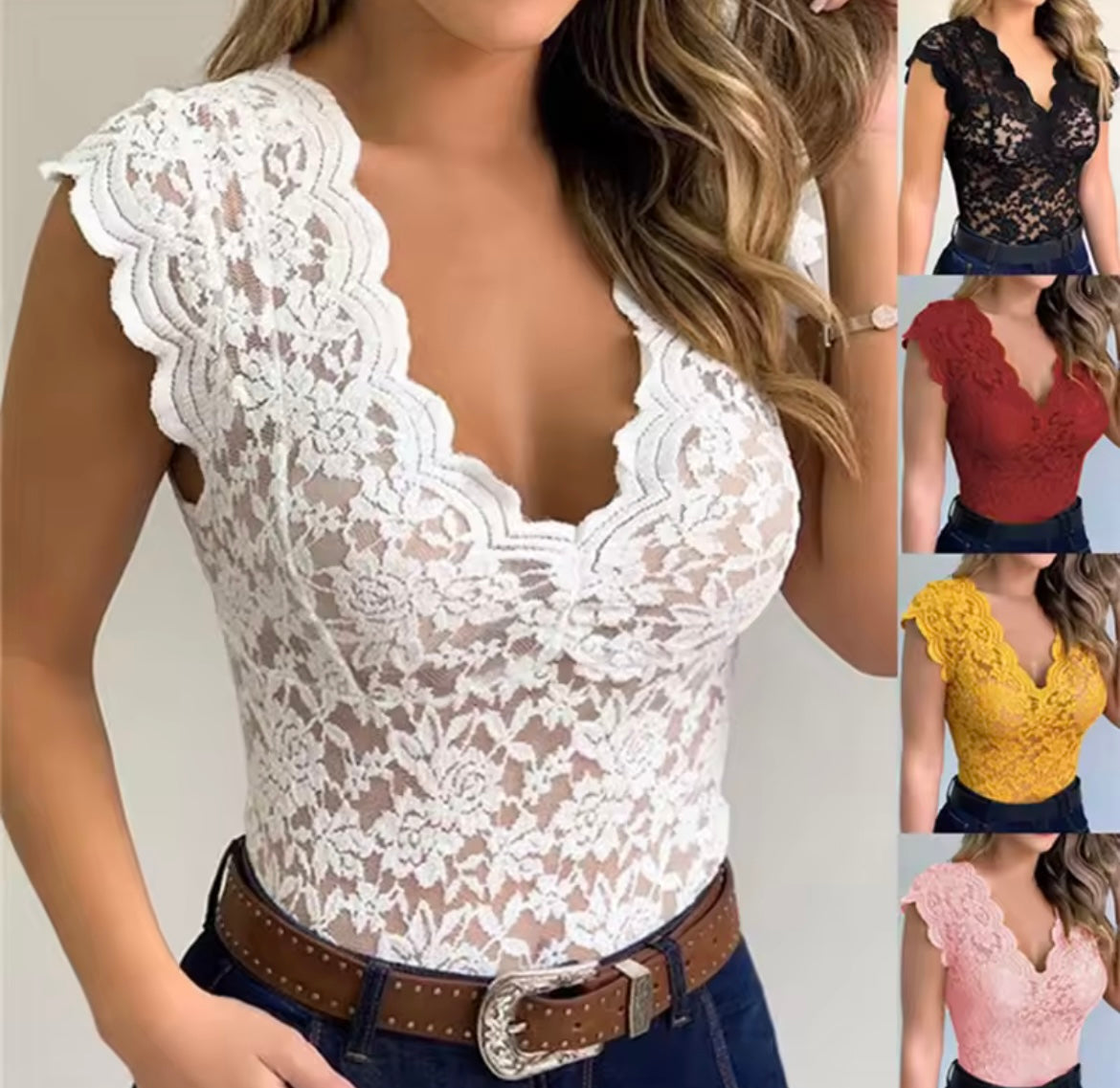 Women Tops Summer Sexy Lace Crochet Cardigan Casual Solid Color Trend Lace Hollow Out Top