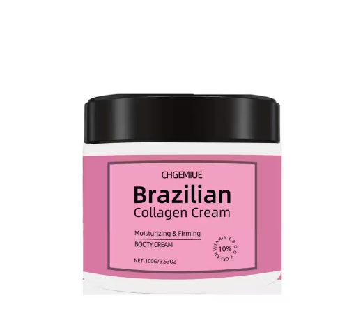 Brazilian Butt Lift Cream, with Collagen and Marula Oil, Hydrating, Formaldehyde-Free,