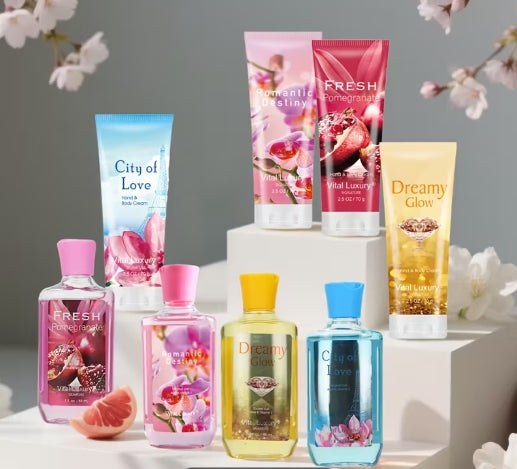 2pcs Body Set Bath Salt Shower Gel And 2in 1 Body Lotion, Multi Scented Fragrance Home Spa