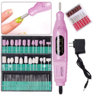 YIKOOLIN-6 in 1 electric nail drill kit, manicure polisher, portable nail file, nail drill equipment