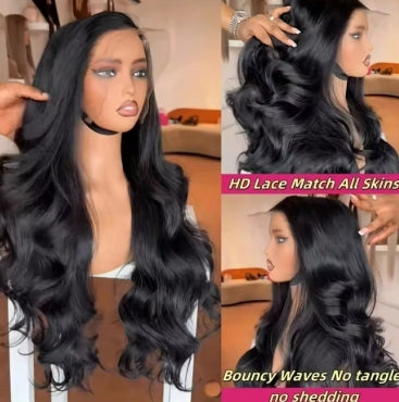 200 Density Body Wave Lace Front Wigs Human Hair Transparent Lace Frontal Wigs For Women 13x6 13x4 Human Hair Wigs