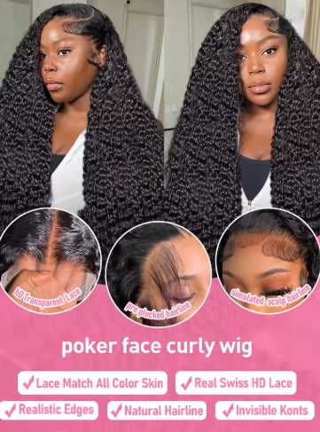 200% Hd Curly Glueless Wigs 38 Inch Ready To Wear 5x5 Lace Closure Wigs Hd Transparent Lace Front Human Hair Wigs Bleached Knots
