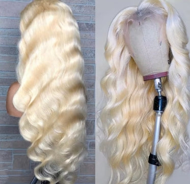 360 Lace Frontal Wig 613 Blonde 13x4 13x6 Body Wave Lace Front Wig Preplucked Brazilian Lace Front Human Hair Wigs 30 32 46 Inch
