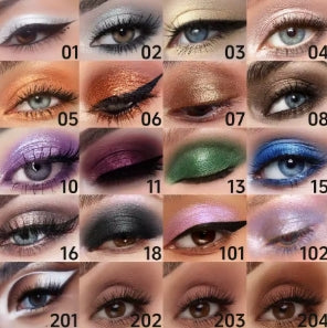 24 Colors Pearly Glitter Eyeshadow Eyeliner Waterproof Pencil Matte Eye Shadow Nude Eye Makeup Glitter Highlighter Pen Tool
