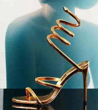 Eilyken Summer Street Style Ankle Strap Open Toe Narrow Band Women Sandals Thin High Heels Stripper Sexy Banquet Shoes