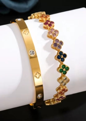 30 Pcs. Elegant Stackable Rings, Infinity Design/Chain/Knot Inlaid with Gold Rhinestones, Daily Outfits, Party Accessories