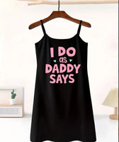 Women's Summer Pure Desire Style Thin Suspender Nightgown