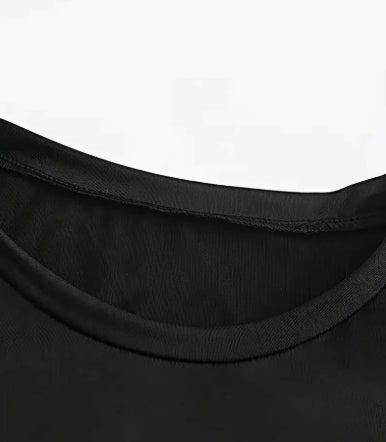 Womens Pure - Black Crop Top: Sweetheart Charm Black Crop Top Daddys Babygirl Edition - Perfect for Spring Summer and Fall Bold Statement Top Comfortable Stretchy Fit Love
