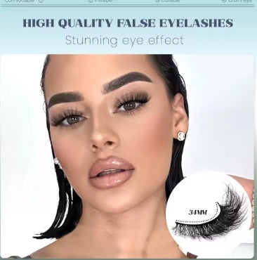 Fluffy Cat Lashes Cay Eye Lashes