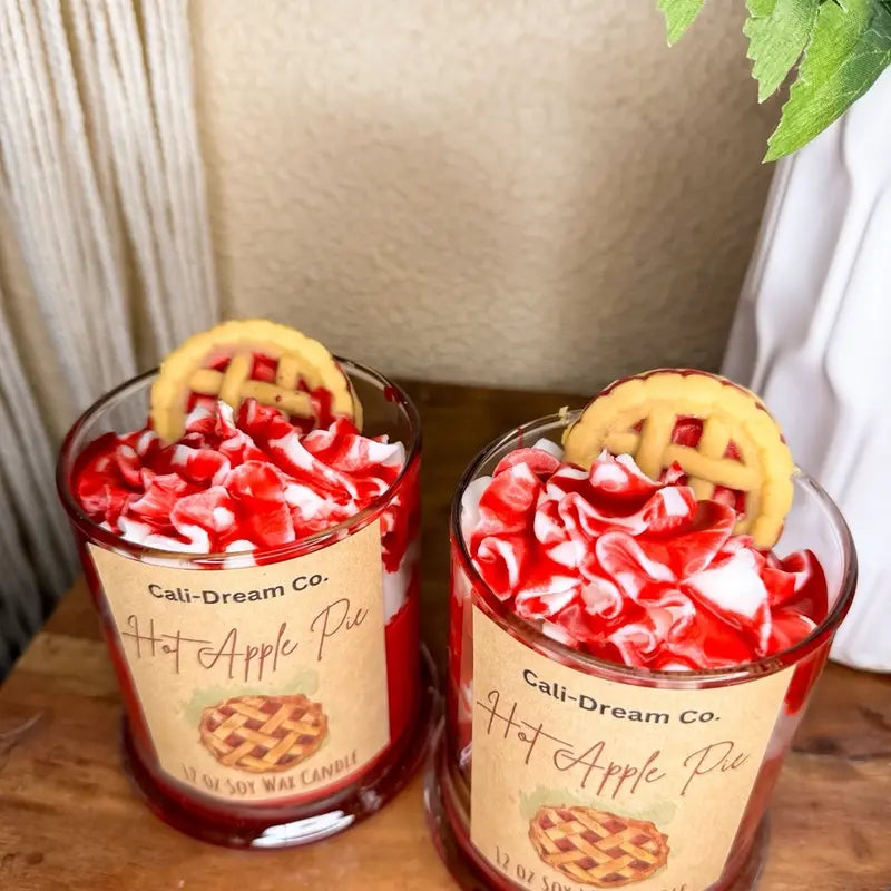 Baked Apple Pie Whipped Scented Soy Wax Candle