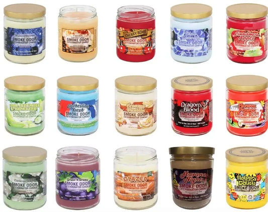 Smoke Odor Exterminator Candle 13oz | Scented Jar Candles