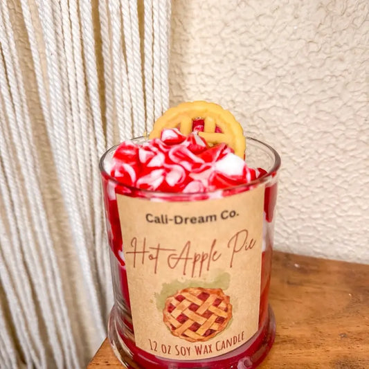 Baked Apple Pie Whipped Scented Soy Wax Candle