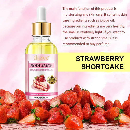 Body Oil Has Simple Ingredients with fabulous smells