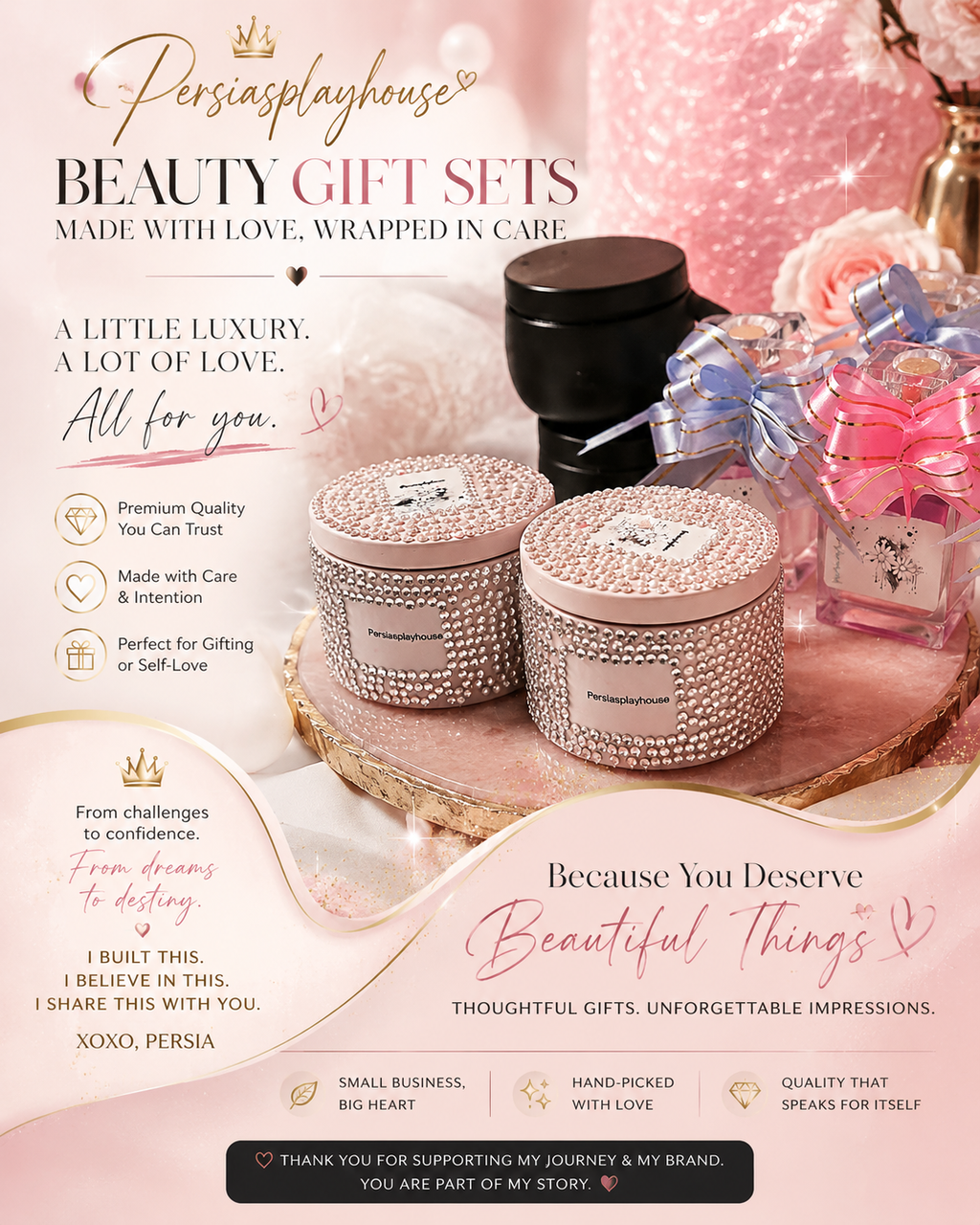 Persiasplayhouse Rose scented perfumes.