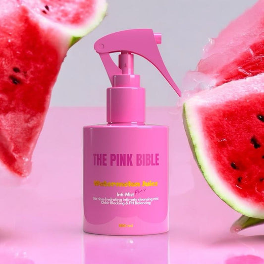 The Pink Bible Inti-Mist PLUS+ No Rinse Spray Soap pH Balanced Odor Blocking Freshness Formula