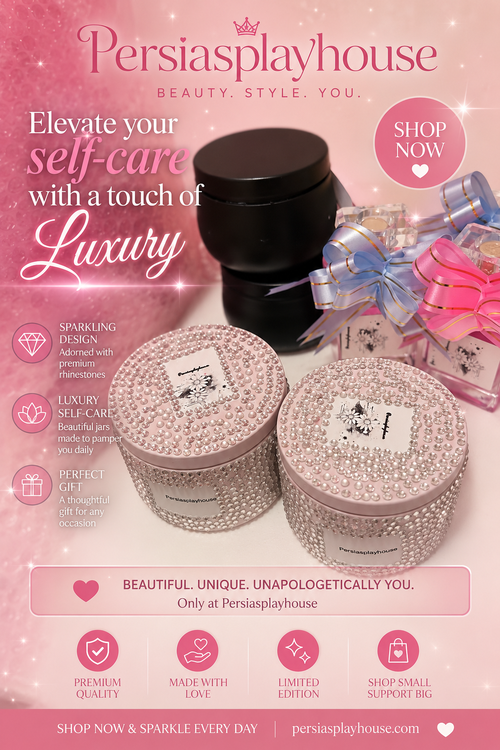 Persiasplayhouse Rose scented perfumes.