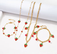 Stainless steel Starberry Necklace