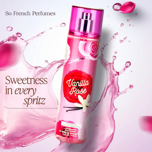 Vanilla Chocolate Body Mist Spray Nicley  & Decadent Fragrance