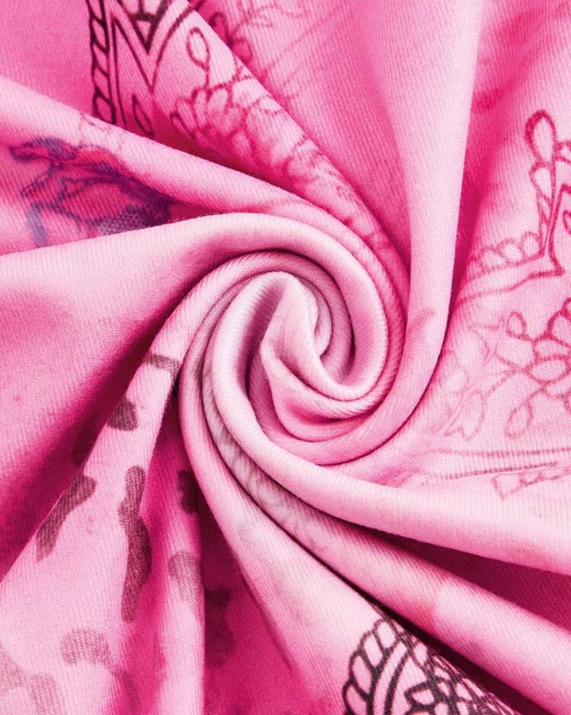 Pink Paisley Halter Midi