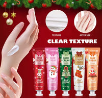 Christmas gift 5/box hand  Limited Edition cream set, cream texture, hand cream travel pack, durable moisturizer-30g/piece
