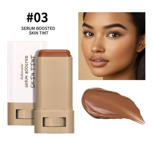 New Balm Serum Boosted Skin Tint Silky Texture Moisturizing Coverage Plumper Even Skin Tone
