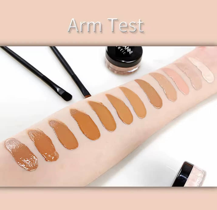 Langmanni concealer Repairing Cream Moisturizing and brightening skin tone lasting and smooth