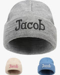 Embroidered Beanies with Name for Infants Toddlers