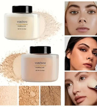 Luxurious Setting Powder, Long-Lasting Loose Powder, Creates a Smooth, Flawless Finish, Oil-Controlling Matte Finish, Long-Lasting, Waterproof, Non-Clumpy Formula, Suitable for All Light Beige Tones, Illuminates, Contours - Perfect Everyday Look
