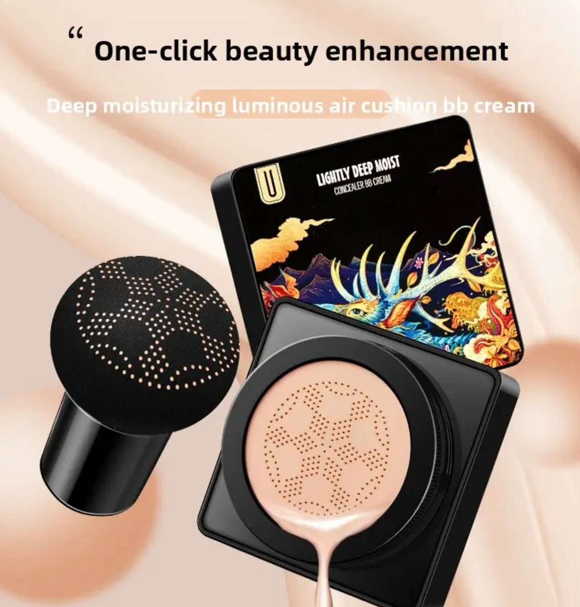 7pcs Professional Makeup Gift Set - Full Coverage Concealer, Long-Lasting BB Cream, Smudge-Proof Eyeliner, Creamy Lipstick - All-in-One Foundation, Mascara, Powder, Eyeliner, Concealer Liquid - Elegant Black & Golden Packaging - Birthday/Valentine'S Gift