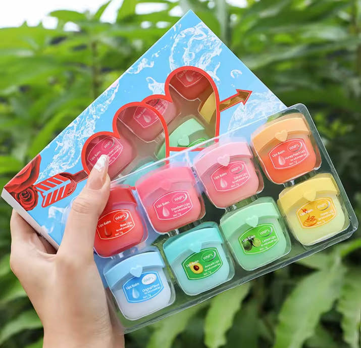 New 4/6/8pcs Moisturizing Lip Balm Sets Lipstick Makeup Natural Plant Base Moisturizer Lip Ba