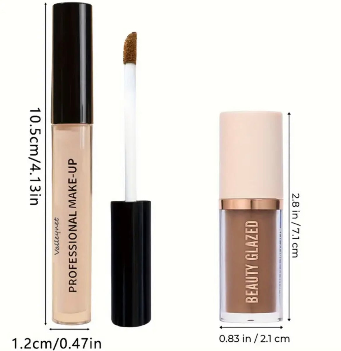 4pcs Perfect Air Cushion Foundation High Coverage Smooth Cream Matte Spray Makeup Set, Suitable for Mature Light Beige Light Beige Natural Color, High End Makeup, Makeup Foundation Full Coverage, Foundation Makeup Set, Cover Up Makeup