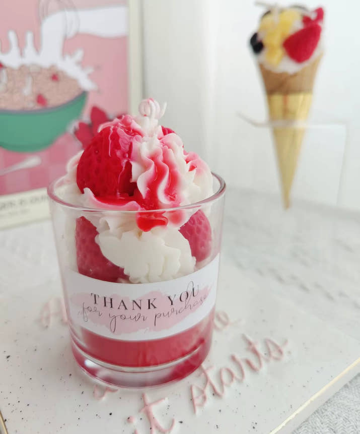 Novelty Jelly wax Candles