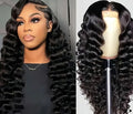 Women's Voluminous Deep Wave Synthetic Wig - European & American Style Curly Hair with Secure Headband, Natural Look for Everyday & Special Events, Waves, Durable Const