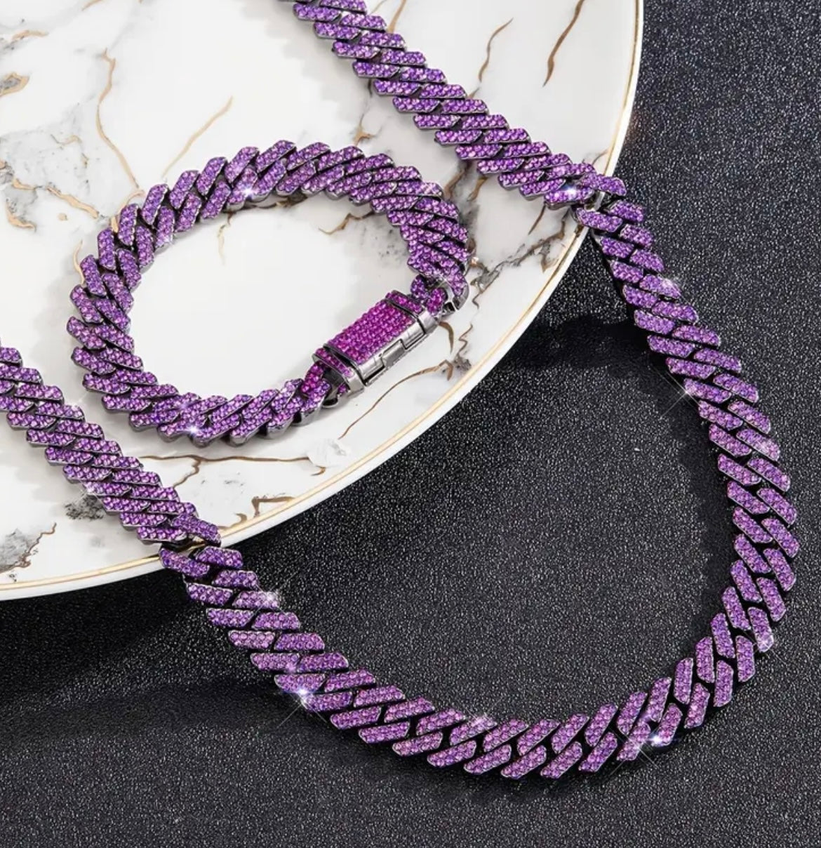 19mm Thick Cuban Chain S925 925 Silver Bracelet