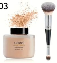 Luxurious Setting Powder, Long-Lasting Loose Powder, Creates a Smooth, Flawless Finish, Oil-Controlling Matte Finish, Long-Lasting, Waterproof, Non-Clumpy Formula, Suitable for All Light Beige Tones, Illuminates, Contours - Perfect Everyday Look